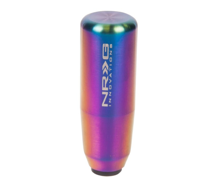 NRG Universal Short Shifter Knob - 3.5in. Length / Heavy Weight .85Lbs. - Multi Color/Neochrome - My Store