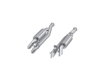 compare product MBRP 19-23 Mercedes-Benz G63 4.0TT V8 T304 SS 2.5in Pre-Axle Cat-Back Exhaust Dual Split Quad Side