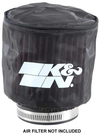 compare product K&N Black Drycharger Round Straight Air Filter Wrap 4.5in ID x 4in H