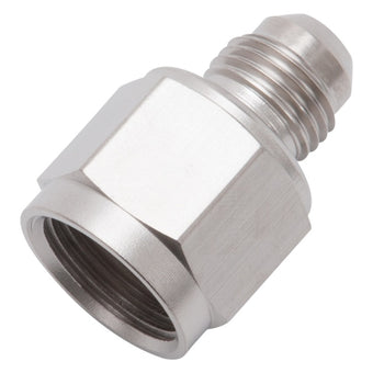 compare product Russell Performance -8 AN Female to -6 AN to Male B-Nut Reducer (Endura)