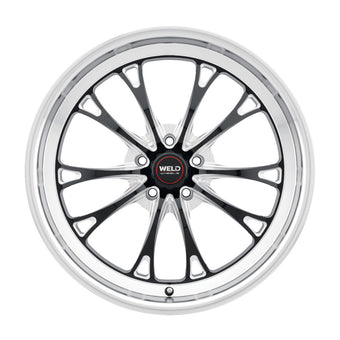 compare product Weld S113 20X10.5 Belmont 5X114.3 ET50 BS7.75 Gloss Black MIL Dia 72.56