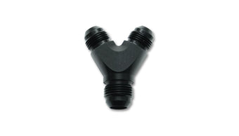 compare product Vibrant -16AN x -16AN x 16AN Y-Adapter Fitting - Aluminum Black