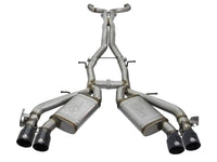 aFe MACHForce XP 3in 304 SS Cat - Back Dual Exhaust w/ Black Tips 16 - 17 Chevy Camaro SS V8 - 6.2L - My Store