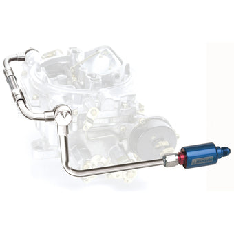 compare product Edelbrock Dual Feed Line/Thunder Series Carb w/ Fuel Filter