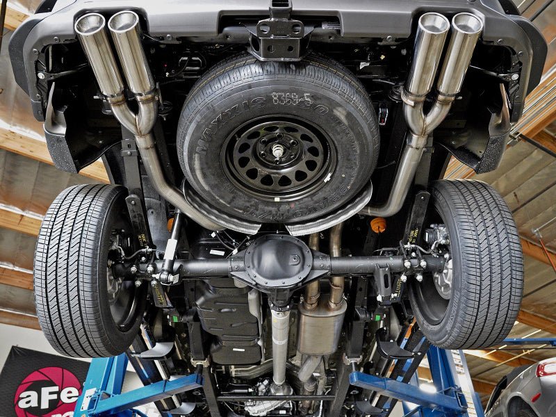 aFe Vulcan Series 4 - 3in 304SS Exhaust Cat - Back w/ Pol Tips 2019 GM Silverado/Sierra 1500 V8 - 6.2L - My Store