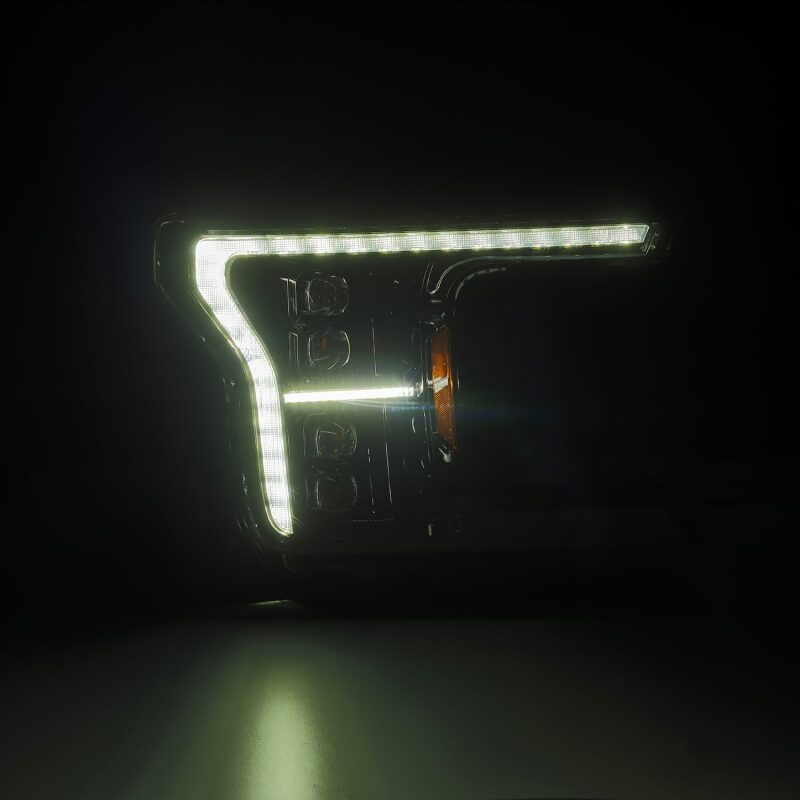 AlphaRex 18 - 20 Ford F - 150 NOVA LED Proj Headlight Alpha Blk (14th Gen G2 Style) - My Store