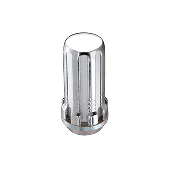 compare product McGard SplineDrive Lug Nut (Cone Seat) M14X1.5 / 1.648in. Length (4-Pack) - Chrome (Req. Tool)