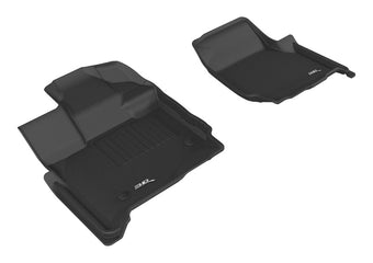 compare product 3D MAXpider 2015-2020 Ford F-150 Supercab Kagu 1st Row Floormat - Black