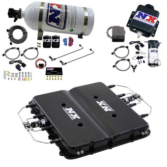 compare product Nitrous Express Nitrous & Water Injection Nitrous Kit w/Billet LT4 Supercharger Lid w/o Bottle