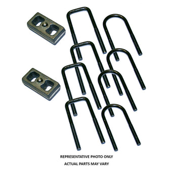 compare product Superlift 11-16 Ford F-250 SuperDuty w/o Factory Overloads 2in Rear Block Kit