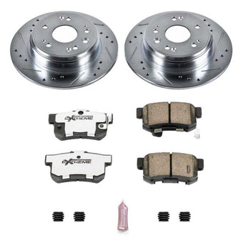 compare product Power Stop 02-04 Honda CR-V Rear Z26 Street Warrior Brake Kit