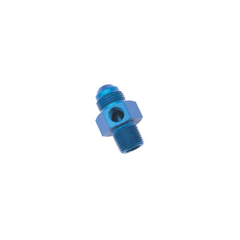 compare product Russell Performance -6 AN Flare to 3/8in Pipe Pressure Adapter (Blue)