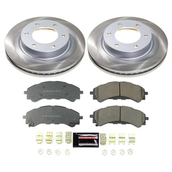 compare product Power Stop 19-22 Ford Ranger Front Semi-Coated Rotor Kit