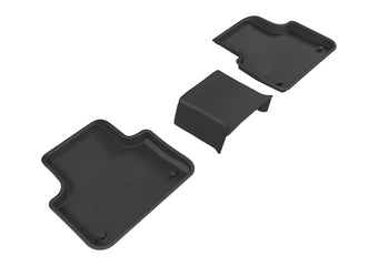 compare product 3D MAXpider 2017-2020 Audi Q7/Q8 Kagu 2nd Row Floormats - Black