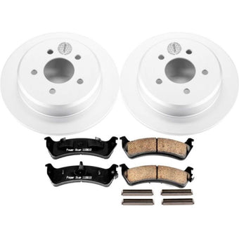 compare product Power Stop 01-02 Ford Explorer Sport Rear Z17 Evolution Geomet Coated Brake Kit