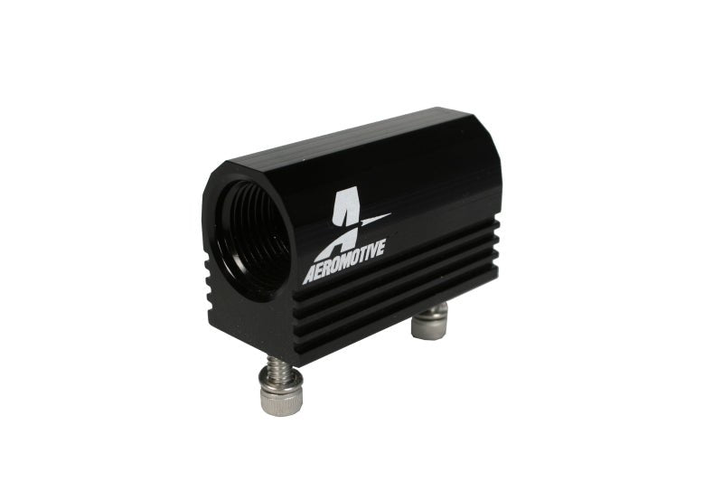 Aeromotive 05 - 06 Ford 4.6L Fuel Rail Pressure Sensor Adapter Log ( - 08 AN inlet / outlet) - My Store