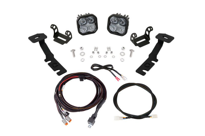 Diode Dynamics 19 - 25 Toyota RAV4 SS3 LED Ditch Light Kit - Sport White Combo - My Store