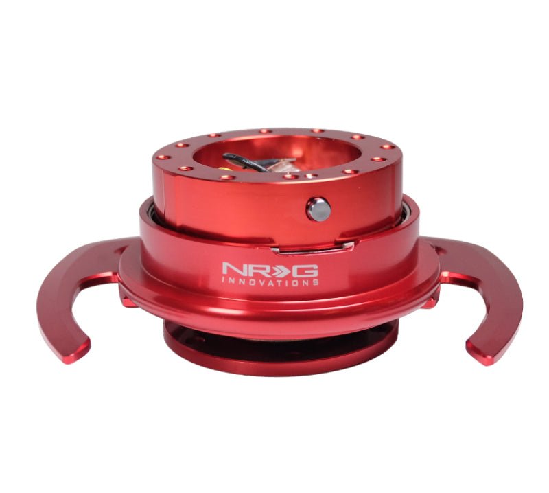 NRG Quick Release Kit Gen 4.0 - Red Body / Red Ring w/ Handles - My Store