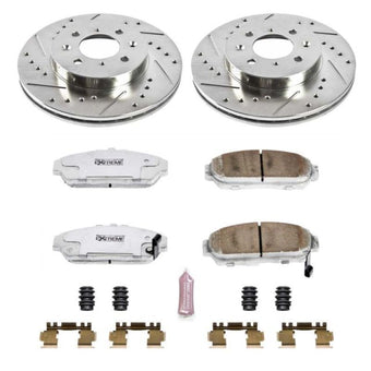 compare product Power Stop 94-01 Acura Integra Front Z26 Street Warrior Brake Kit