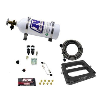 compare product Nitrous Express Dominator Hitman Nitrous Kit (100-200HP) w/5lb Bottle
