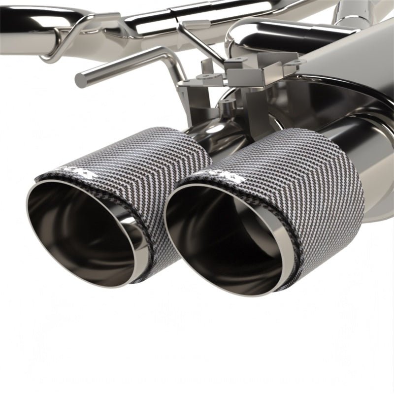 Kooks 18 - 24 Ford Mustang GT 5.0 3in. Valved Touring Cat - Back Exhaust - Carbon Tips - My Store