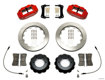 compare product Wilwood Narrow Superlite Red 6R Front Kit 12.88in Slotted Rotor w/ Lines 05-15 Toyota Tacoma