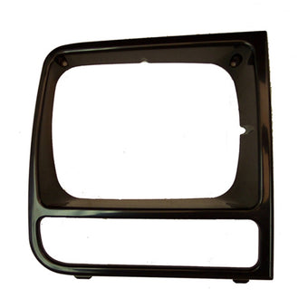 compare product Omix RH Black Headlight Bezel 97-01 Jeep Cherokee (XJ)