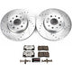 Power Stop 16 - 18 Cadillac CT6 Front Z26 Street Warrior Brake Kit - My Store
