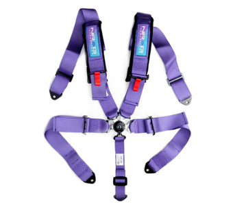 compare product NRG SFI 16.1 5Pt 3 Inch Seat Belt Harness with Pads / Cam Lock - Purple