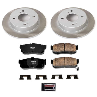 compare product Power Stop 00-01 Nissan Sentra Rear Semi-Coated Rotor Kit
