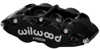 compare product Wilwood Caliper-Narrow Superlite 6R-RH - Black 1.38/1.12/1.12in Pistons 1.10in Disc
