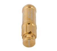 NRG 700 Series M12 X 1.25 Steel Lug Nut w/Dust Cap Cover Set 21 Pc w/Locks & Socket - Chrome Gold - My Store