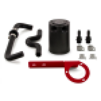 compare product Mishimoto 2017+ Honda Civic Type R Baffled Oil Catch Can Kit - Red