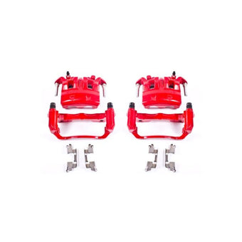 compare product Power Stop 05-18 Nissan Frontier Front Red Calipers w/Brackets - Pair