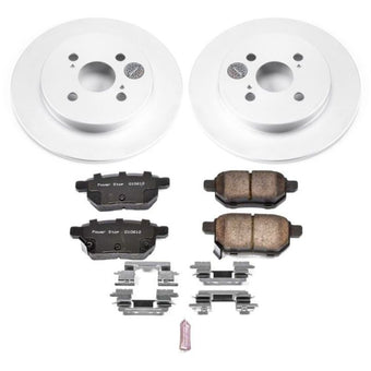 compare product Power Stop 12-18 Toyota Yaris Rear Z17 Evolution Geomet Coated Brake Kit