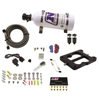 compare product Nitrous Express Q-Jet/Holley Spread Bore Hitman Plus Nitrous Kit (50-200HP) w/5lb Bottle