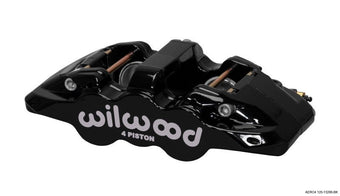 compare product Wilwood Caliper-Aero4-L/H - Black 1.88/1.62in Pistons 1.25in Disc