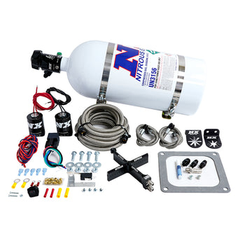 compare product Nitrous Express 4500 Covert Crossbar Plate System Stage 6 50-300HP (10lb Bottle)