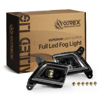 AlphaRex 19 - 23 Chevrolet Silverado 2500/3500HD DoubleTap Dual Color LED Projector Fog Lights - My Store
