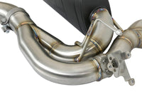 aFe MACH Force - Xp 2 - 1/2in SS Axle Back Exhaust w/Black Tips 15+ BMW M3/M4 (F80/F82) L6 3.0L (tt) S55 - My Store