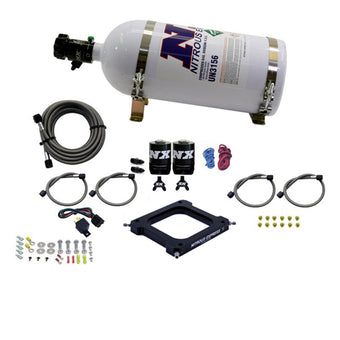 compare product Nitrous Express 4500 Assassin Plate Stage 6 Nitrous Kit (50-300HP) w/10lb Bottle