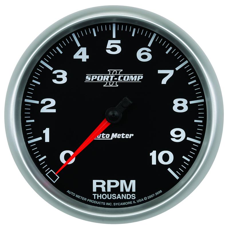 Autometer Sport - Comp II 52mm 100 - 250 F Short Sweep Electronic Water Temperature Gauge - My Store