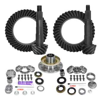 compare product Yukon Gear Ring & Pinion Gear Kit Front & Rear for Toyota 8/7.5R Diff (w/Factory Locker) 4.88 Ratio