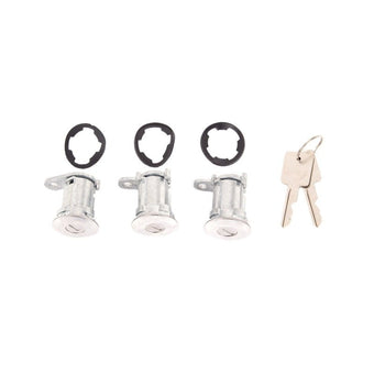 compare product Omix Door Lock Cylinder Kit 3- 76-90 Jeep CJ/XJ/MJ/YJ