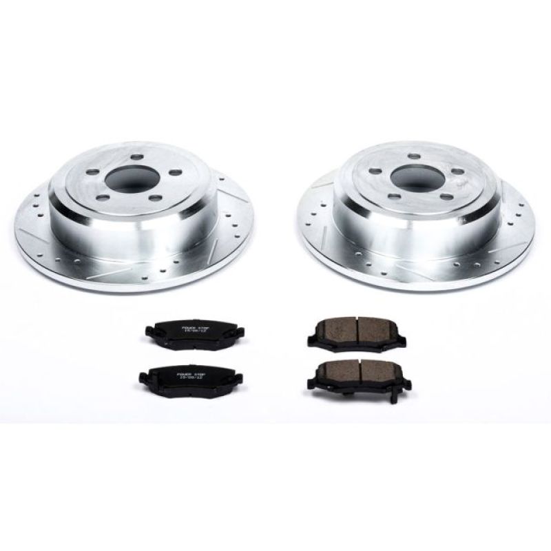 Power Stop 07 - 11 Dodge Nitro Rear Z23 Evolution Sport Brake Kit - My Store