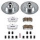 Power Stop 99 - 02 Volkswagen Cabrio Rear Z26 Street Warrior Brake Kit - My Store