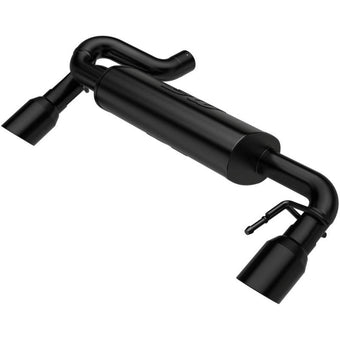 compare product MagnaFlow 2021 Ford Bronco Street Series Axle-Back Exhaust w/ Dual Split Rear Style Exit- Black Tips