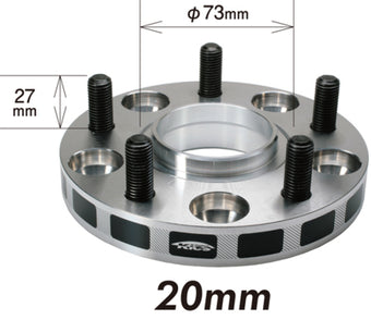 compare product Project Kics 12X1.50 5x114.3 67MM Hub Wide Tread Spacers - 20MM