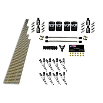 compare product Nitrous Express 8 Cyl SSV Nozzle Intake Plumbing Kit (Incl Hardware)
