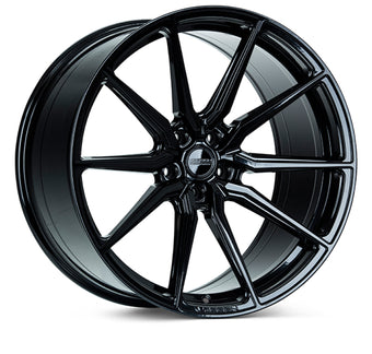 compare product Vossen HF-3 24x10 / 5x120 / ET32 / Deep Face / 72.56 - Gloss Black Wheel